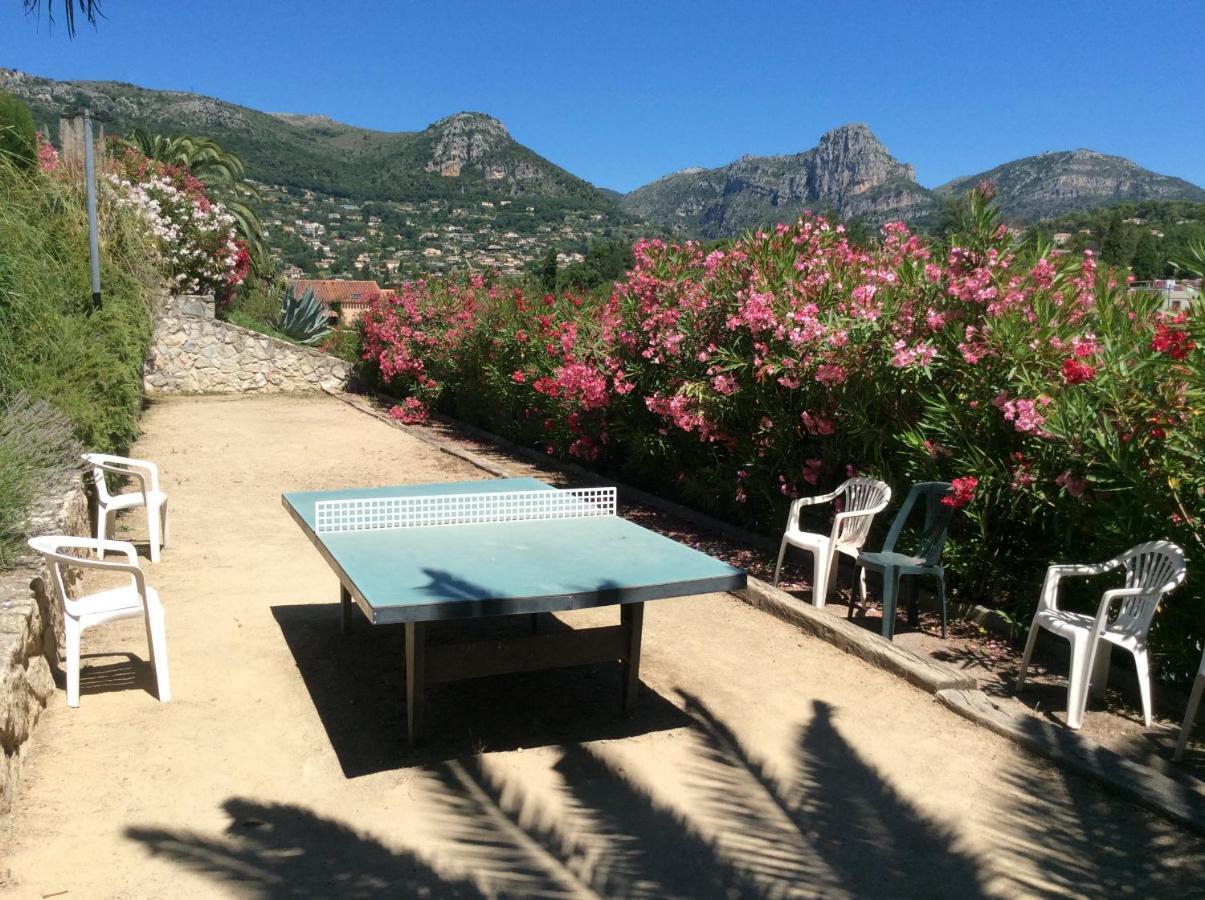 Au Calme Dans Hameau Fleuri Joli Studio 3 Pers Piscine Parking Wi-Fi Vence Exteriör bild